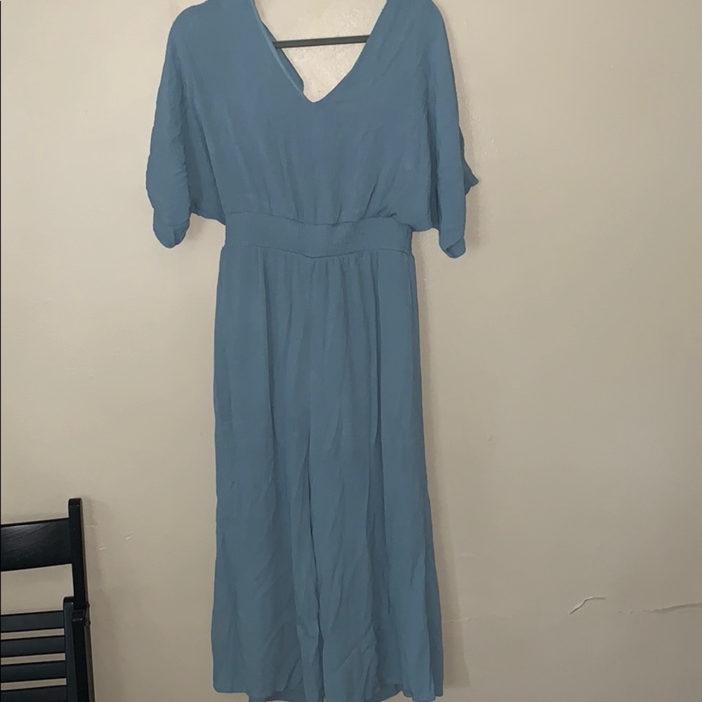 Long Blue-grey romper